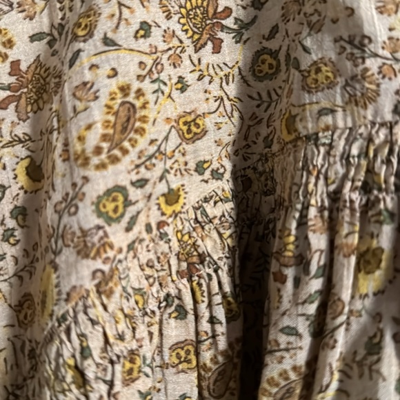 D O E N flowing cotton blouse. - Picture 5 of 7